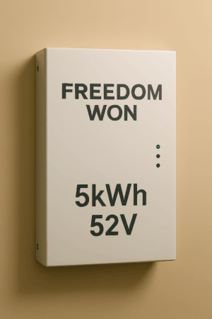Freedom Won 5kWh 52V Lithium Battery