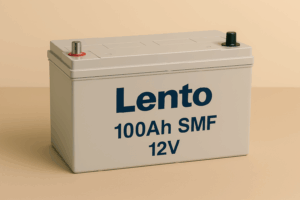 Lento 100Ah 12V SMF VRLA Battery